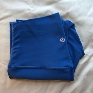 Lululemon align crop rugged blue, size 2